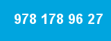 978 178 96 27 978 178 96 27